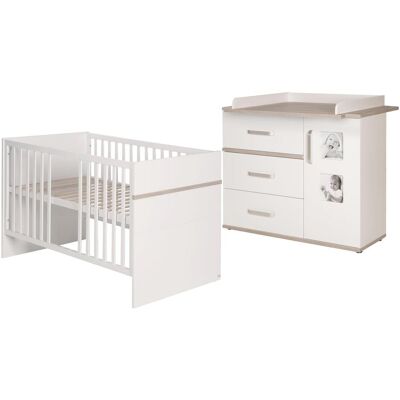 Roba, Komplett-Babyzimmer, Moritz (Babybett, Wickelkommode) Roba, Komplett-Babyzimmer, Moritz (Babybett, Wickelkommode)