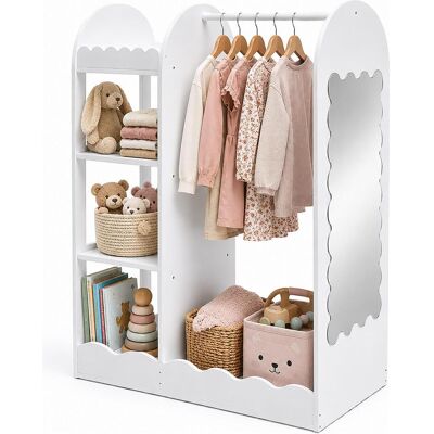 Relaxdays, Kindergarderobe, Kinder-Kleiderständer (94 x 38 x 100 cm) Relaxdays, Kindergarderobe, Kinder-Kleiderständer (94 x 38 x 100 cm)