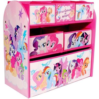 HTI-Living, Kinderregal, Aufbewahrungsregal Aufbewahrungsschrank Little Pony (62.50 x 29.50 x 60 cm) HTI-Living, Kinderregal, Aufbewahrungsregal Aufbewahrungsschrank Little Pony (62.50 x 29.50 x 60 cm)