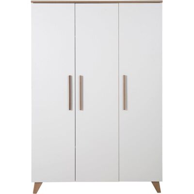 roba - Ole - Weiß - Wotan Eiche - Kleiderschrank roba - Ole - Weiß - Wotan Eiche - Kleiderschrank