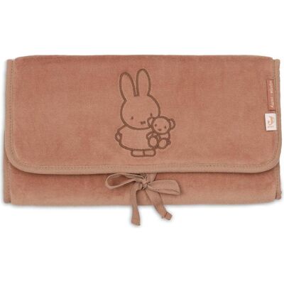 Jollein Wickelunterlage Miffy Moments Velvet - Light Terra Jollein Wickelunterlage Miffy Moments Velvet - Light Terra