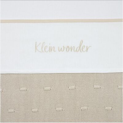 Meyco, Fixleintuch Babybett, Klein Wonder bettlaken wiege (100 x 75 cm) Meyco, Fixleintuch Babybett, Klein Wonder bettlaken wiege (100 x 75 cm)