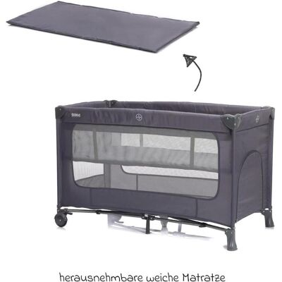 Fillikid, Reisebett, Reisebetten Reisebett Capri ab Geburt - 15 kg mit verstellbarem (65 x 125 cm) Fillikid, Reisebett, Reisebetten Reisebett Capri ab Geburt - 15 kg mit verstellbarem (65 x 125 cm)