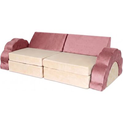 Relaxdays, Kinderstuhl + Kindertisch, 10tlg. Kinder-Spielsofa Set (Kindersofa) Relaxdays, Kinderstuhl + Kindertisch, 10tlg. Kinder-Spielsofa Set (Kindersofa)