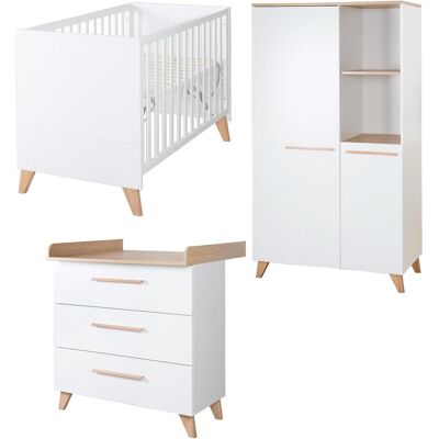 Roba, Komplett-Babyzimmer, Kinderzimmerset Leon (Kinderkleiderschrank, Wickelkommode) Roba, Komplett-Babyzimmer, Kinderzimmerset Leon (Kinderkleiderschrank, Wickelkommode)