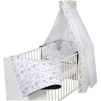 Schardt, Kinderbettwäsche, Babybettwäsche & Bettsets 4-tlg. Bettwäsche-Set Decke 100 x 135 cm, Kissen 40 (135 x 100 cm, 60 x 40 cm) Schardt, Kinderbettwäsche, Babybettwäsche & Bettsets 4-tlg. Bettwäsche-Set Decke 100 x 135 cm, Kissen 40 (135 x 100 cm, 60 x 40 cm)
