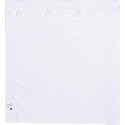 Meyco Baby Bedding Weiß Ruffle 75x100cm - Baby Bedding Meyco Baby Bedding Weiß Ruffle 75x100cm - Baby Bedding