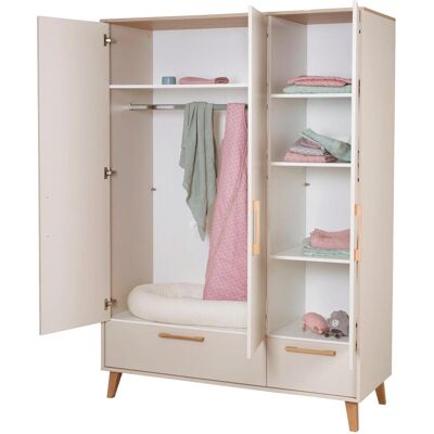 Roba, Kinderkleiderschrank, Jil (138 x 55 x 200 cm) Roba, Kinderkleiderschrank, Jil (138 x 55 x 200 cm)