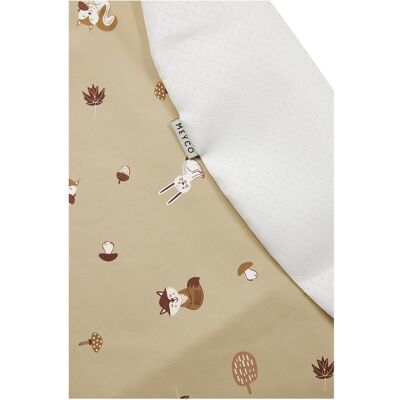 Meyco Waldtiere Hochstuhl Bodenmatte - Baby Spiel & Verschüttete Meyco Waldtiere Hochstuhl Bodenmatte - Baby Spiel & Verschüttete