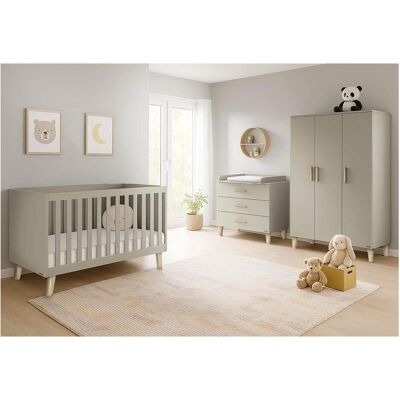 Pinolino, Komplett-Babyzimmer, Kinderzimmer-Set „Tami” breit gross, 3-tlg. (Babybett, Kinderkleiderschrank, Wickelkommode) Pinolino, Komplett-Babyzimmer, Kinderzimmer-Set „Tami” breit gross, 3-tlg. (Babybett, Kinderkleiderschrank, Wickelkommode)