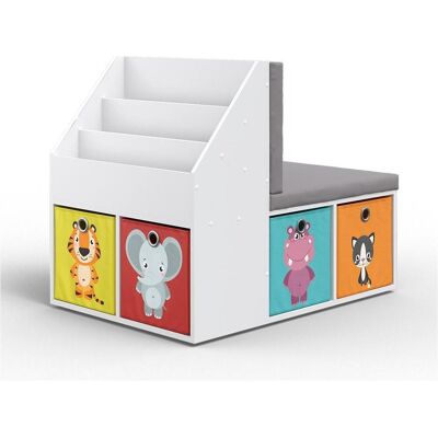 Vicco, Kinderregal, Onix (97.10 x 67 x 78.40 cm) Vicco, Kinderregal, Onix (97.10 x 67 x 78.40 cm)