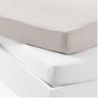 Dodo, Fixleintuch Babybett, Set bestehend aus 1 Spannbettlaken aus 100 % Baumwolljersey und 1 Matratzenschoner – MON PTIT Dodo, Fixleintuch Babybett, Set bestehend aus 1 Spannbettlaken aus 100 % Baumwolljersey und 1 Matratzenschoner – MON PTIT