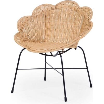 Childhome Modell: Flower Kinderstuhl - Natur - 51x45x55cm Childhome Modell: Flower Kinderstuhl - Natur - 51x45x55cm