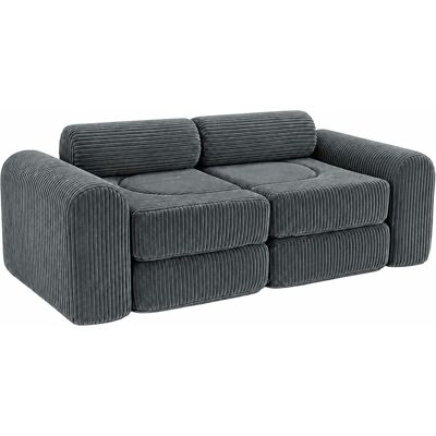 Relaxdays, Kinderstuhl + Kindertisch, Spielsofa Set (Kindersofa) Relaxdays, Kinderstuhl + Kindertisch, Spielsofa Set (Kindersofa)
