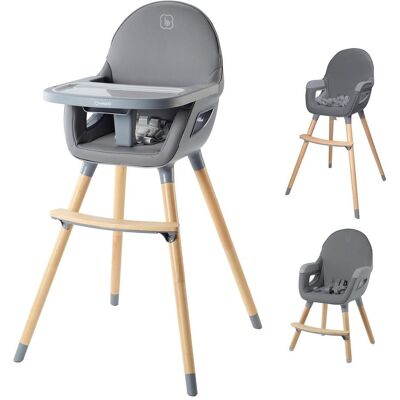 BabyGo Skandi Grau Hochstuhl - Kindermöbel BabyGo Skandi Grau Hochstuhl - Kindermöbel