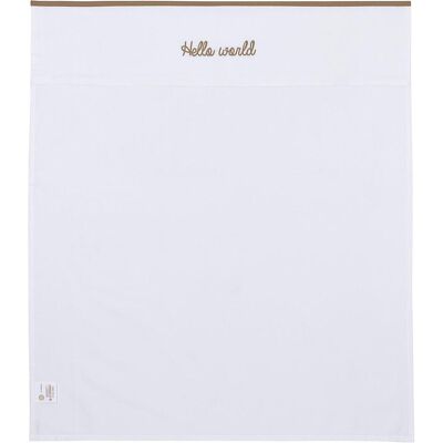 Meyco - Borte - taupe - 75x100 cm - Bettlaken Meyco - Borte - taupe - 75x100 cm - Bettlaken