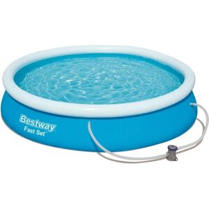 Bestway Pool Set - Blau 366cm Aufstellbar Bestway Pool Set - Blau 366cm Aufstellbar