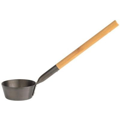 Sourcing Saunaleuchte - Schwarz/Braun - Sauna Kelle Sourcing Saunaleuchte - Schwarz/Braun - Sauna Kelle