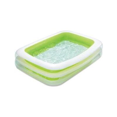 Summer Waves Aufblasbarer Familienpool - Rechteckig, 2-Ringe - Robust, Einfach Summer Waves Aufblasbarer Familienpool - Rechteckig, 2-Ringe - Robust, Einfach