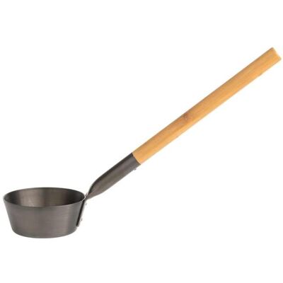 Sourcing Saunaleuchte - Schwarz/Braun - Sauna Kelle Sourcing Saunaleuchte - Schwarz/Braun - Sauna Kelle