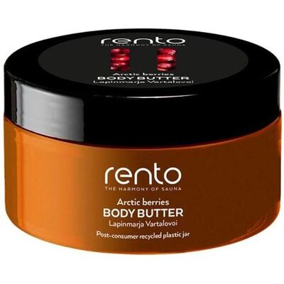 Rento, Sauna Zubehör, Körperbutter „Arctic Berries“, 200 ml, weiss Rento, Sauna Zubehör, Körperbutter „Arctic Berries“, 200 ml, weiss