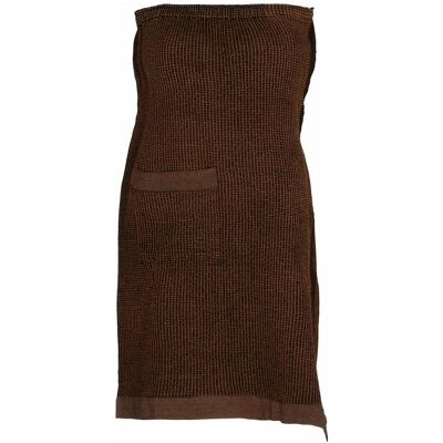 Rento, Sauna Zubehör, Saunatuch Kenno, 145 x 85 cm, Farbe: Braun Rento, Sauna Zubehör, Saunatuch Kenno, 145 x 85 cm, Farbe: Braun