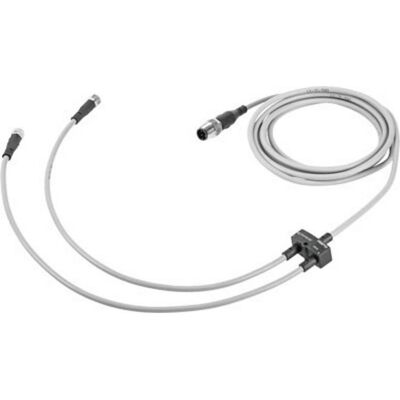 Festo, Rohrverbindungstechnik, Raccordo a Y 8035484 NEDY-L2R1-V1-M8G3-U-0.3L-M12G4-5R 1 pz. Festo, Rohrverbindungstechnik, Raccordo a Y 8035484 NEDY-L2R1-V1-M8G3-U-0.3L-M12G4-5R 1 pz.