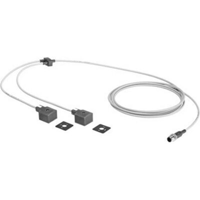 Festo, Rohrverbindungstechnik, Raccordo a Y 8035784 NEDY-L2R1-V1-C1W4L-U-0.3L-M12G4-5R 1 pz. Festo, Rohrverbindungstechnik, Raccordo a Y 8035784 NEDY-L2R1-V1-C1W4L-U-0.3L-M12G4-5R 1 pz.