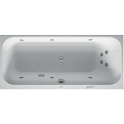 Duravit Happy D.2 1700x700mm Bad - Rechteckige Whirlpool, Einbau, Weiß Duravit Happy D.2 1700x700mm Bad - Rechteckige Whirlpool, Einbau, Weiß