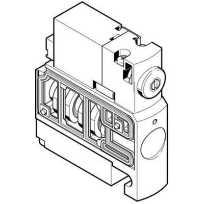 Festo, Ventil, CPVSC1-M1H-N-P 527567 Magnetventil Festo, Ventil, CPVSC1-M1H-N-P 527567 Magnetventil