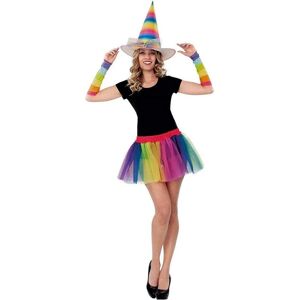 My Other Me Regenbogen Fäustlinge - Unisex Partyzubehör My Other Me Regenbogen Fäustlinge - Unisex Partyzubehör