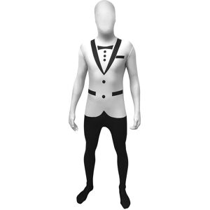 Morphsuits Tuxedo weiss - Ganzkörperkostüm Anzug für Karneval (M) Morphsuits Tuxedo weiss - Ganzkörperkostüm Anzug für Karneval (M)
