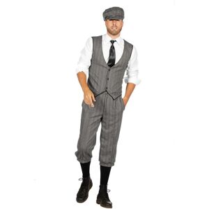 Wilbers Finnley 20er Jahre Kostüm - Grau, S/M/L - Anzug für 1920er Party Wilbers Finnley 20er Jahre Kostüm - Grau, S/M/L - Anzug für 1920er Party