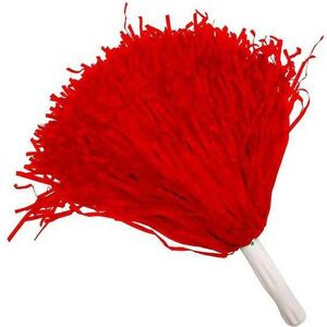 My Other Me 37cm Rote Pompons - Party Dekorationen My Other Me 37cm Rote Pompons - Party Dekorationen