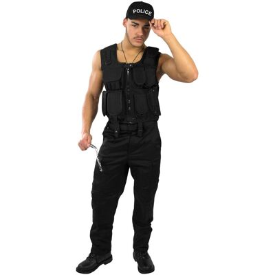 Normani SWAT/Police/Security Karneval Kostüm (XS) Normani SWAT/Police/Security Karneval Kostüm (XS)