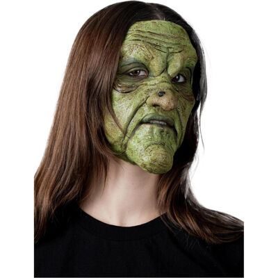 Ghoulish Grüne Hexe Maske zum Ankleben Ghoulish Grüne Hexe Maske zum Ankleben