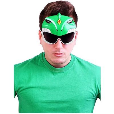 DC Comics Power Ranger grün Partybrille DC Comics Power Ranger grün Partybrille