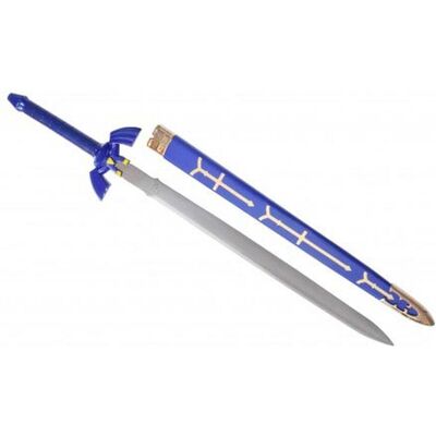 Nintendo Zelda Schwert - Holzscheide - Stahlklinge - 106cm - Nachbildung Waffe Nintendo Zelda Schwert - Holzscheide - Stahlklinge - 106cm - Nachbildung Waffe