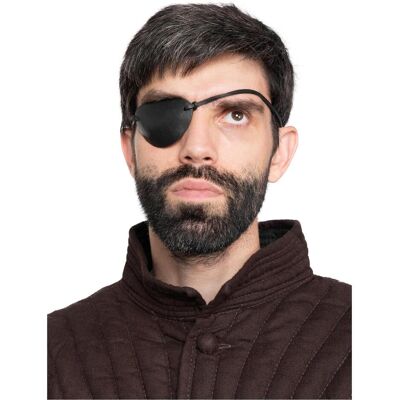 Andracor Augenklappe aus Leder für Piraten Andracor Augenklappe aus Leder für Piraten