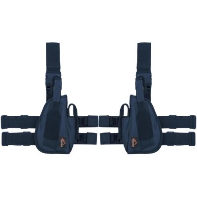 Normani Pistolenbeinholster Set für Rechts + Links Normani Pistolenbeinholster Set für Rechts + Links