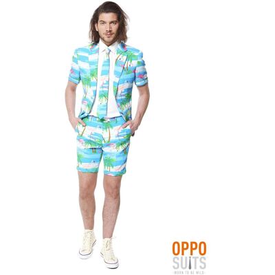 OppoSuits - Flaminguy Summer - Flamingo-Druck - EU56 - Anzug OppoSuits - Flaminguy Summer - Flamingo-Druck - EU56 - Anzug