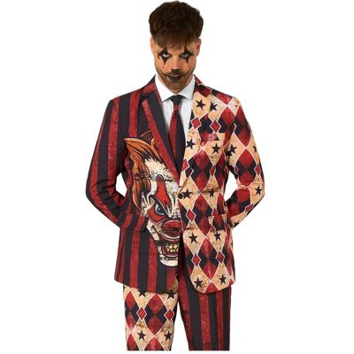 OppoSuits Scary Clown Anzug - Horror Halloween Kostüm Herren (XL) OppoSuits Scary Clown Anzug - Horror Halloween Kostüm Herren (XL)