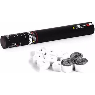 TCM Streamer-Shooter 50cm, weiss/silber TCM Streamer-Shooter 50cm, weiss/silber