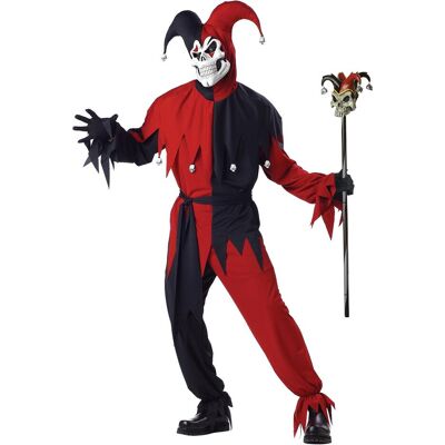 Metamorph Teufelsnarr Kostüm schwarz-rot (XL) Metamorph Teufelsnarr Kostüm schwarz-rot (XL)