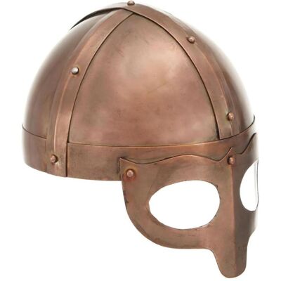 vidaXL Wikingerhelm Antik Replik LARP Kupfer Stahl - Helm vidaXL Wikingerhelm Antik Replik LARP Kupfer Stahl - Helm