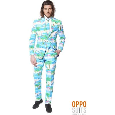 Opposuits Blau Tropischer Flamingo Anzug - Anzug Opposuits Blau Tropischer Flamingo Anzug - Anzug