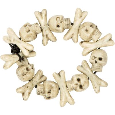 Boland Totenkopf/skull Armband (One Size) Boland Totenkopf/skull Armband (One Size)