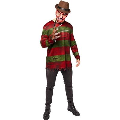 Amscan Erwachsenenkostüm Freddy Krüger Grösse XL (XL) Amscan Erwachsenenkostüm Freddy Krüger Grösse XL (XL)