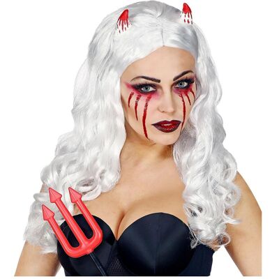 Magni Perücke Satan weiss Magni Perücke Satan weiss