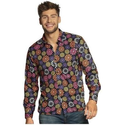 Boland XL Hippie Flower Power Hemd Boland XL Hippie Flower Power Hemd